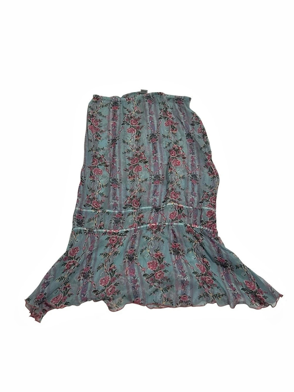 Only Hearts Floral Silk Mini Dress Size Medium Like New